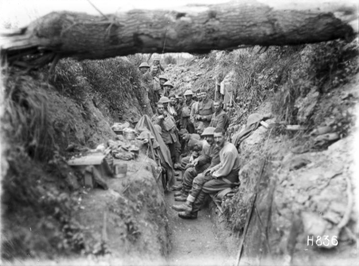 Captured trench